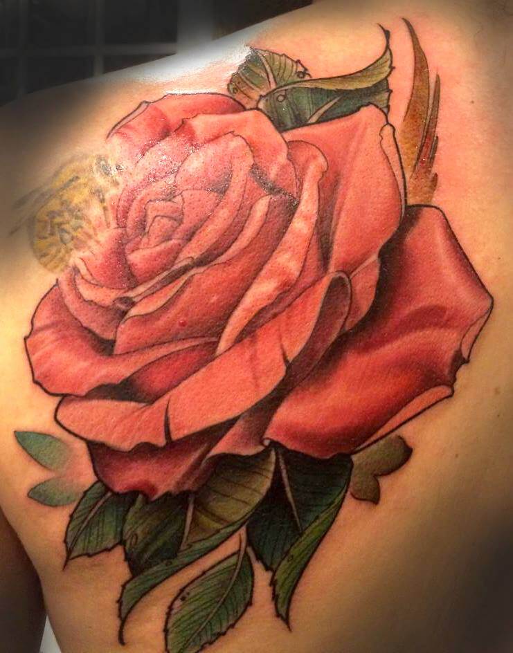 Color realism rose
